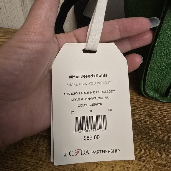 New With Tags Reed Green Crossbody Bag - Picture 3 of 15